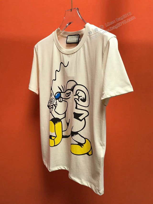 Gucci男T恤 2020新款短袖衣 頂級品質 古馳男款  tzy2529